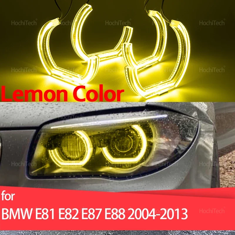 Kit anillos LED CSL amarillo limón BMW Serie 1 E81 E87 E88