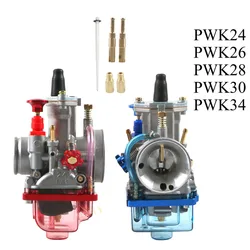 Carburador Keihin PWK24 para moto de motocross de alto rendimiento