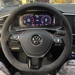 Protector volante de gamuza personalizado VW Golf 7 Mk7 Polo Passat B8