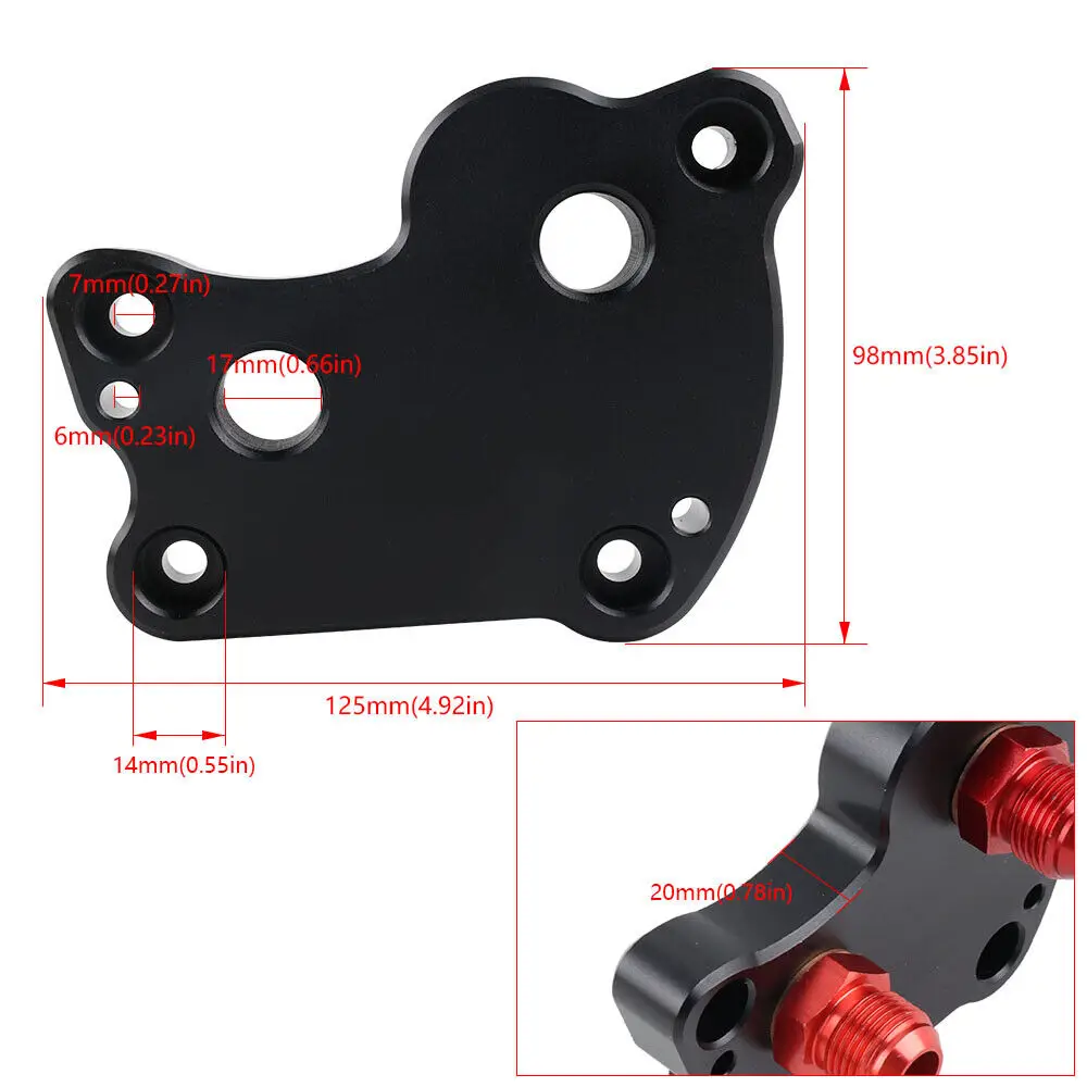 Filtro aceite aluminio Mini Cooper S R53 – enfriador carreras - imagen 2