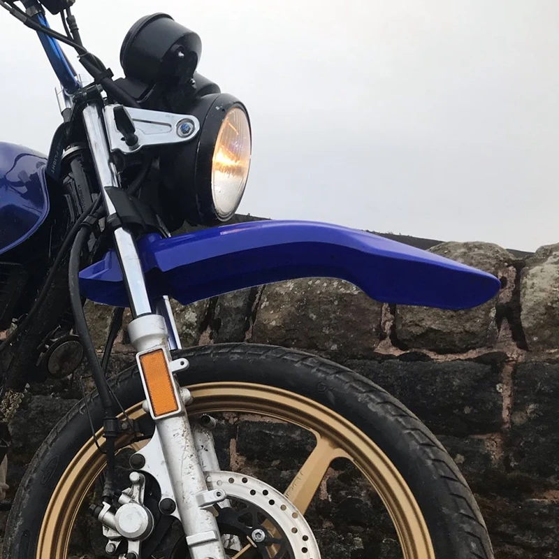 Cubierta protectora guardabarros delantero Yamaha YBR125 todoterreno - imagen 3