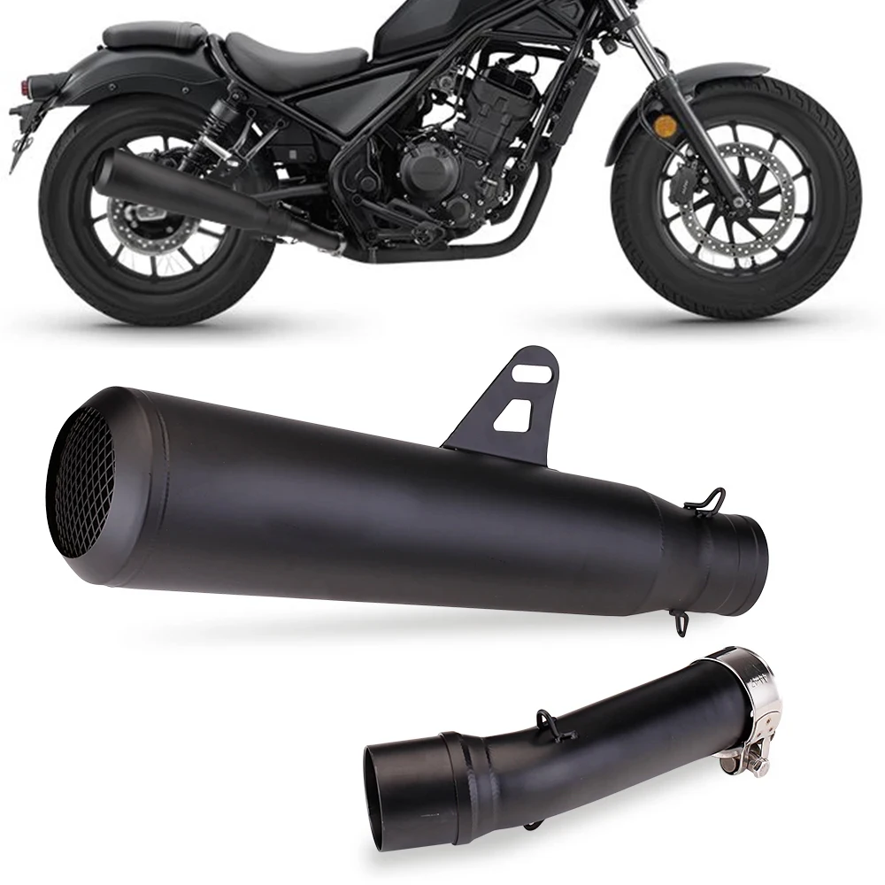 Escape deportivo Honda Rebel 250 – Silenciador moto carreras - imagen 3