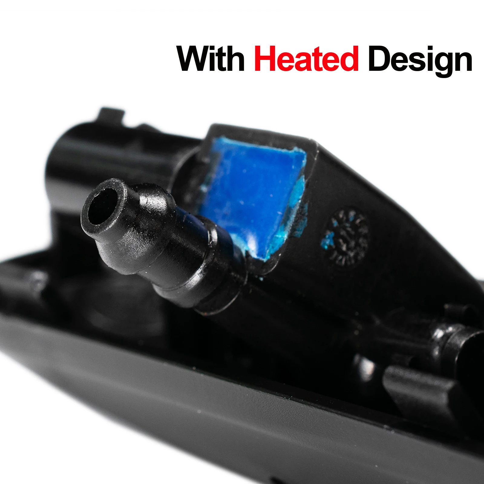 Xukey-Juego de boquillas para limpiaparabrisas delantero, juego de calentador por chorro para Porsche Cayenne, Panamera 2011, 2012, 2013, 2014, 2015, 2016, 1 par - imagen 3