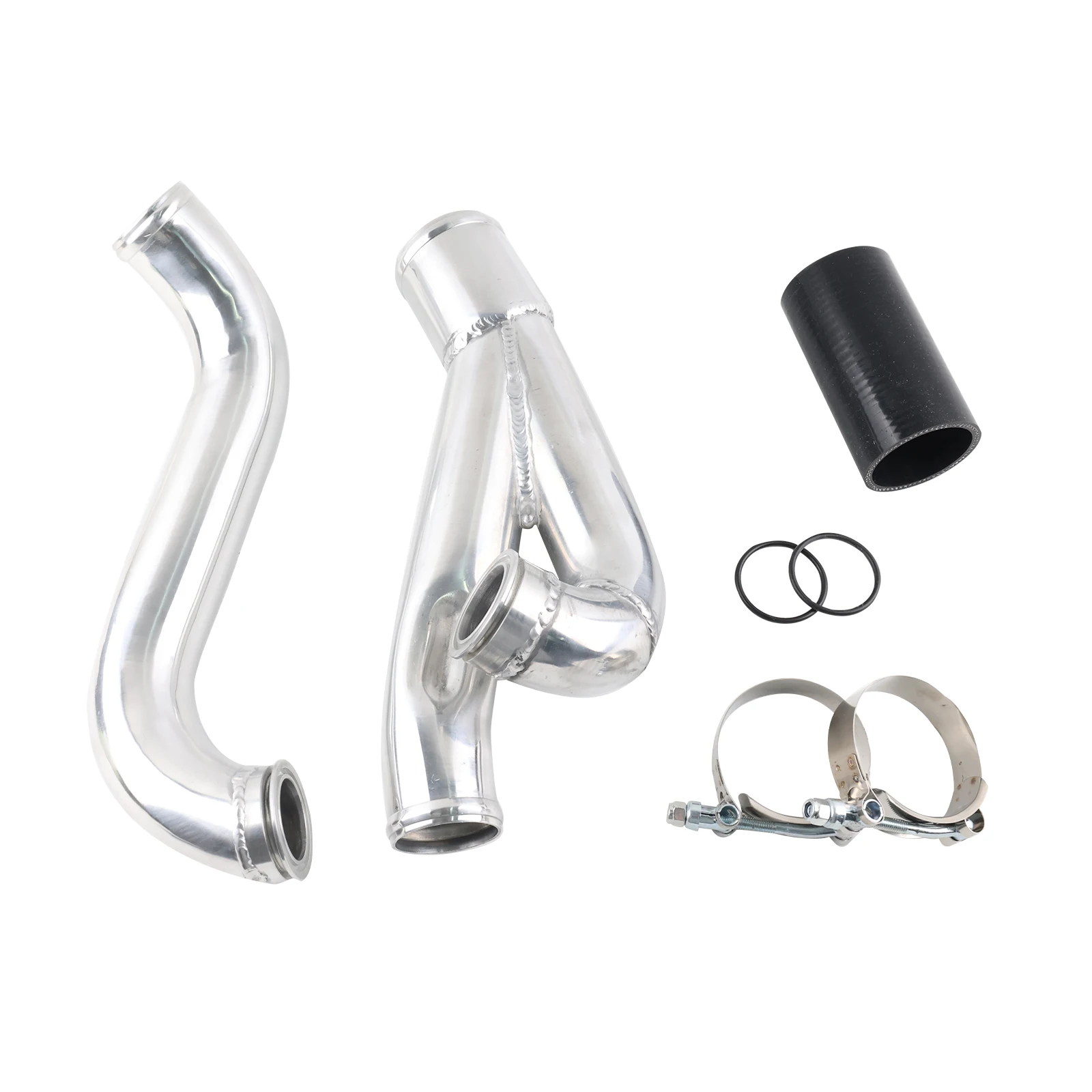 Tubo de carga de salida del turbo de aluminio BMW N54 335i - imagen 3