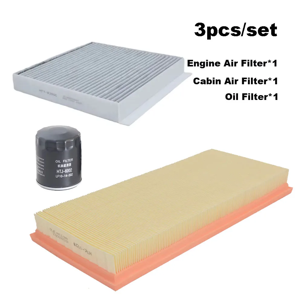 LiXiang Kit de filtros L9/L8 (2022-2025): aire, cabina y aceite