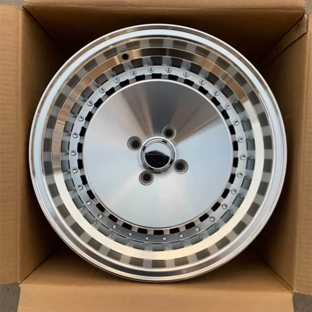 Llantas de aleación de aluminio plateadas para coche - imagen 3