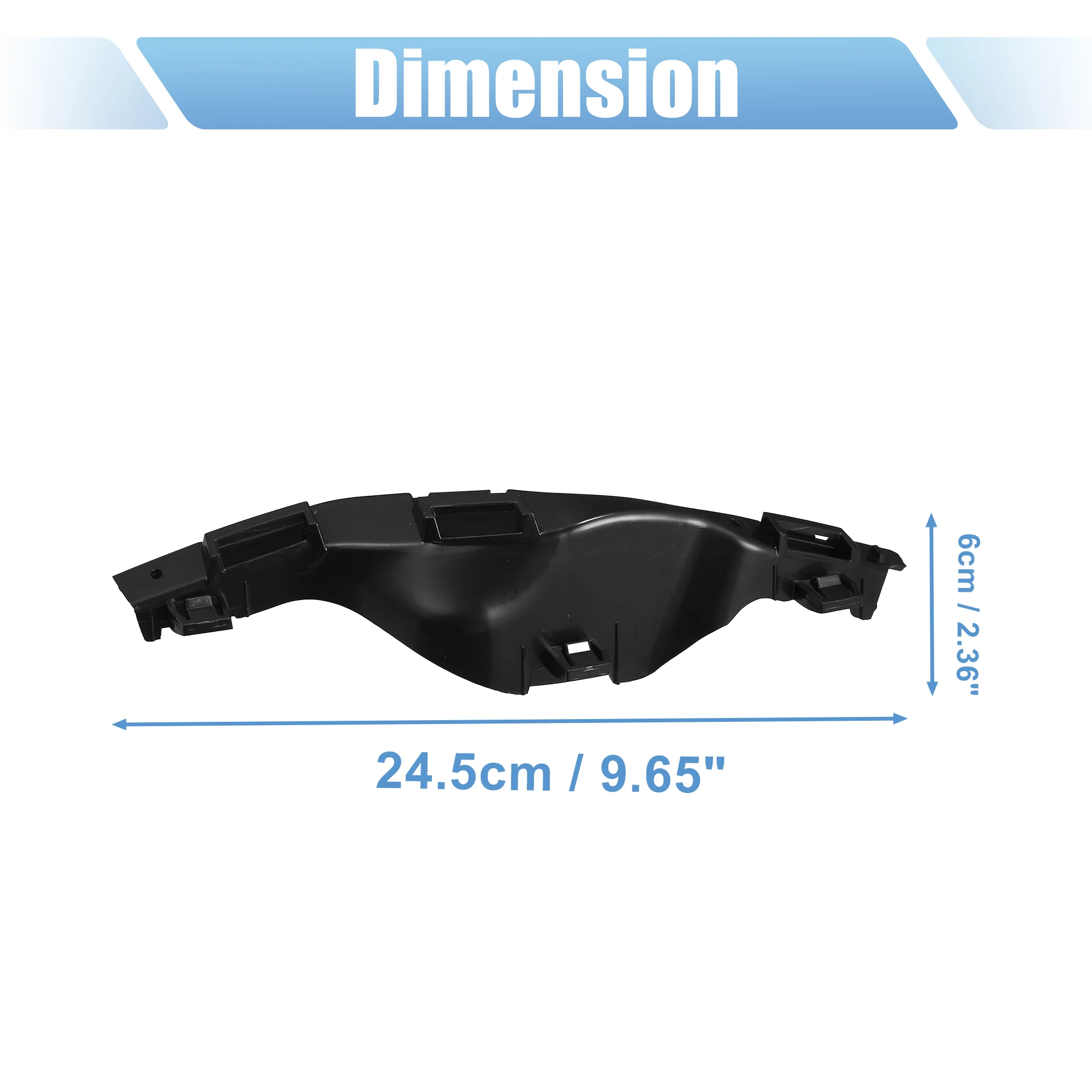 Autohaux soportes para paragolpes delantero Ford Escape 2008-2012 - imagen 3