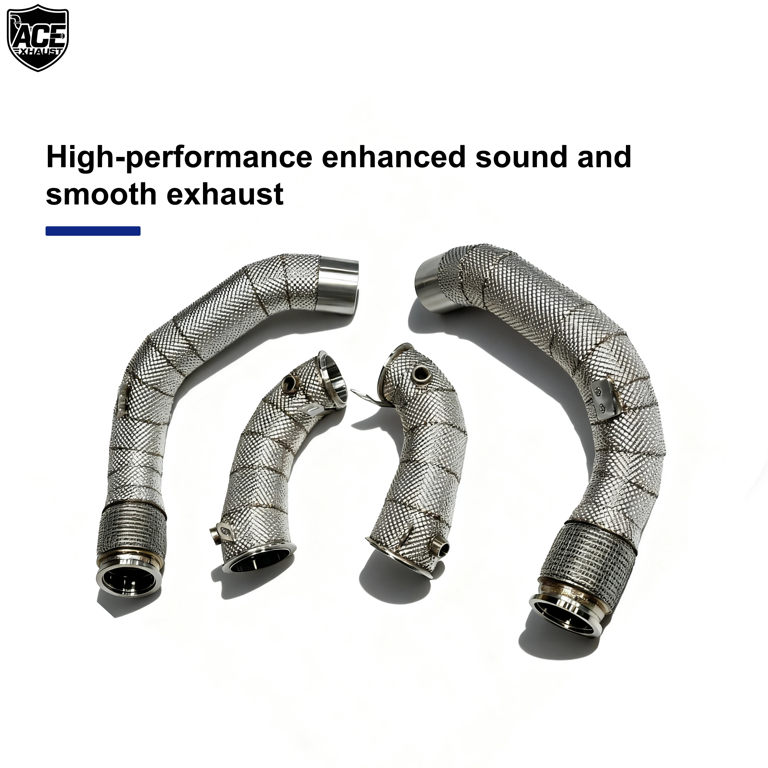 Cabezal de escape ACE alto rendimiento para BMW F90 M5 4.4T - imagen 5