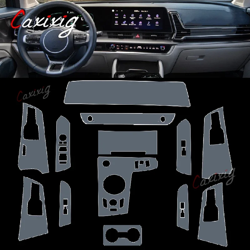 Película protectora TPU consola central Kia Sportage NQ5
