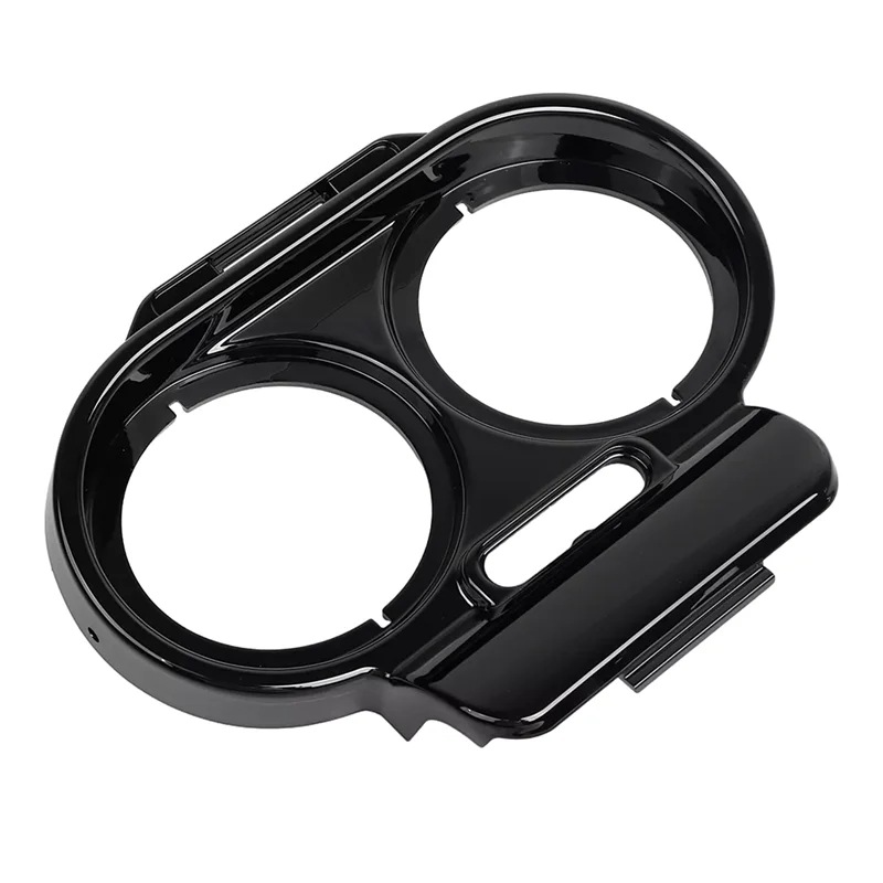 AEF3-Para Road Glide 98-13 cubierta de calibre negro brillante velocímetro de carenado Nacelle - imagen 2