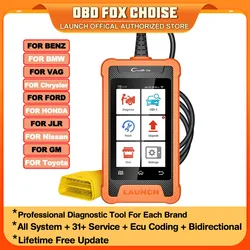 Escáner OBD2 profesional Launch X431 Creader Elite con TPMS