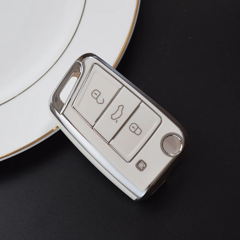 Funda TPU para llave de coche duradera VW Seat Skoda - imagen 4