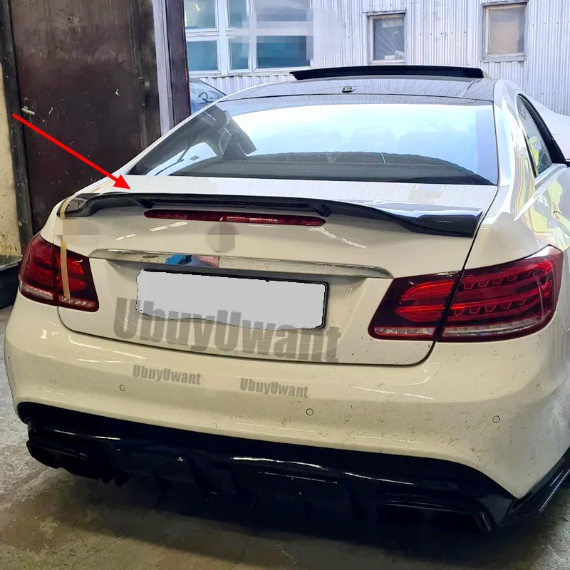 Alerón de maletero fibra de carbono para Mercedes Clase E Coupé W207 - imagen 5