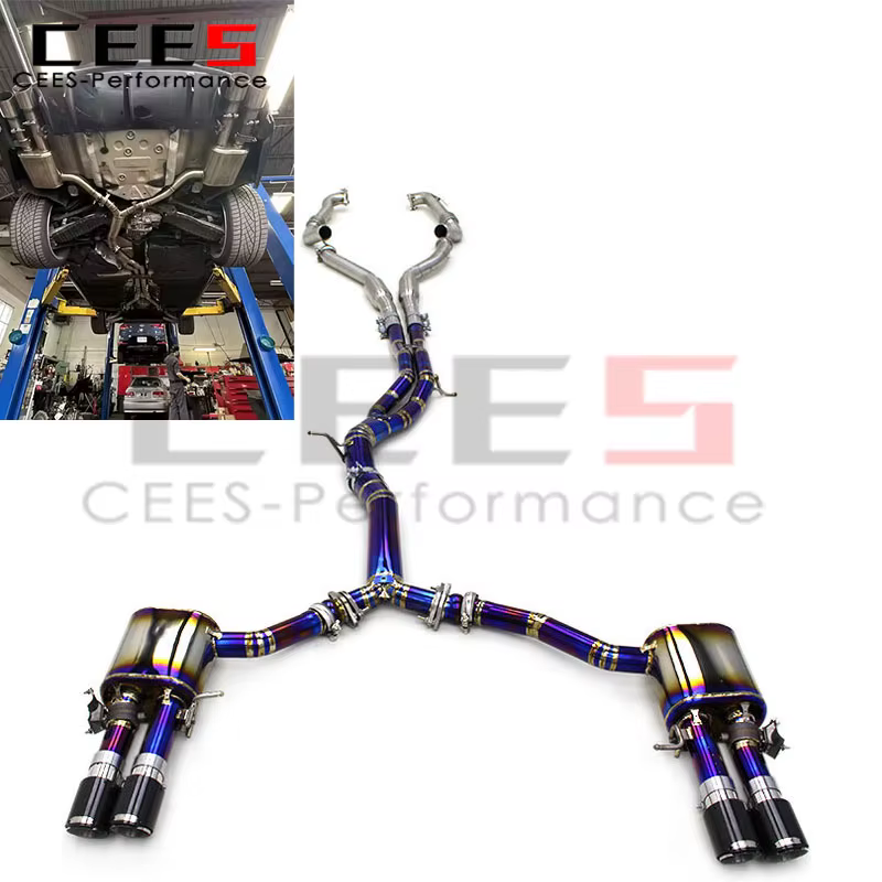 Cees Escape Sistema de escape cat-back – Audi B9 S4/S5 3.0 T - imagen 4