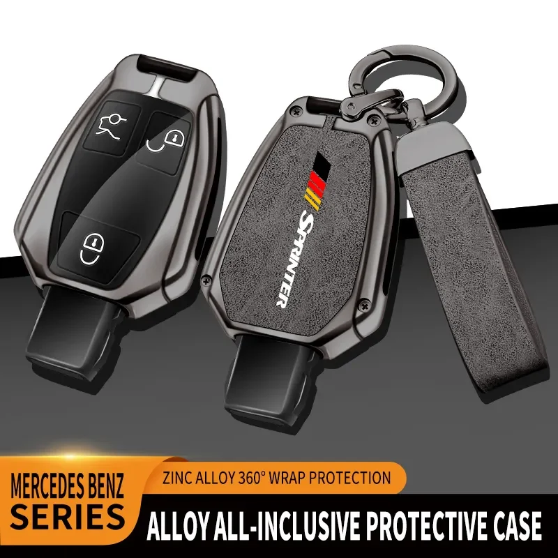 Mercedes-Benz Sprinter funda llave en aleación de zinc TPU con logo