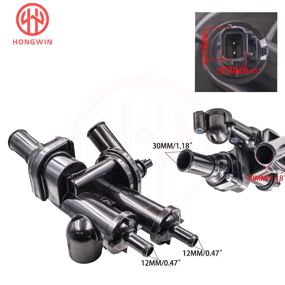 Carcasa termostato 68003582AB para Chrysler 200, Dodge Avenger - imagen 2