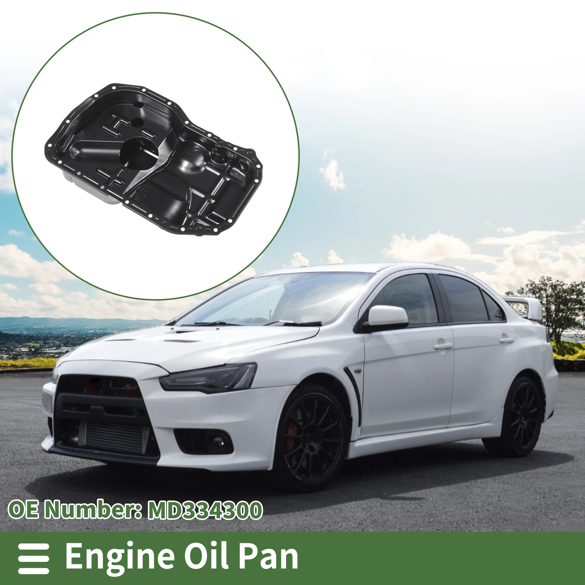 Cárter de aceite UXCELL MD334300 – Mitsubishi Lancer VII 2003-2013