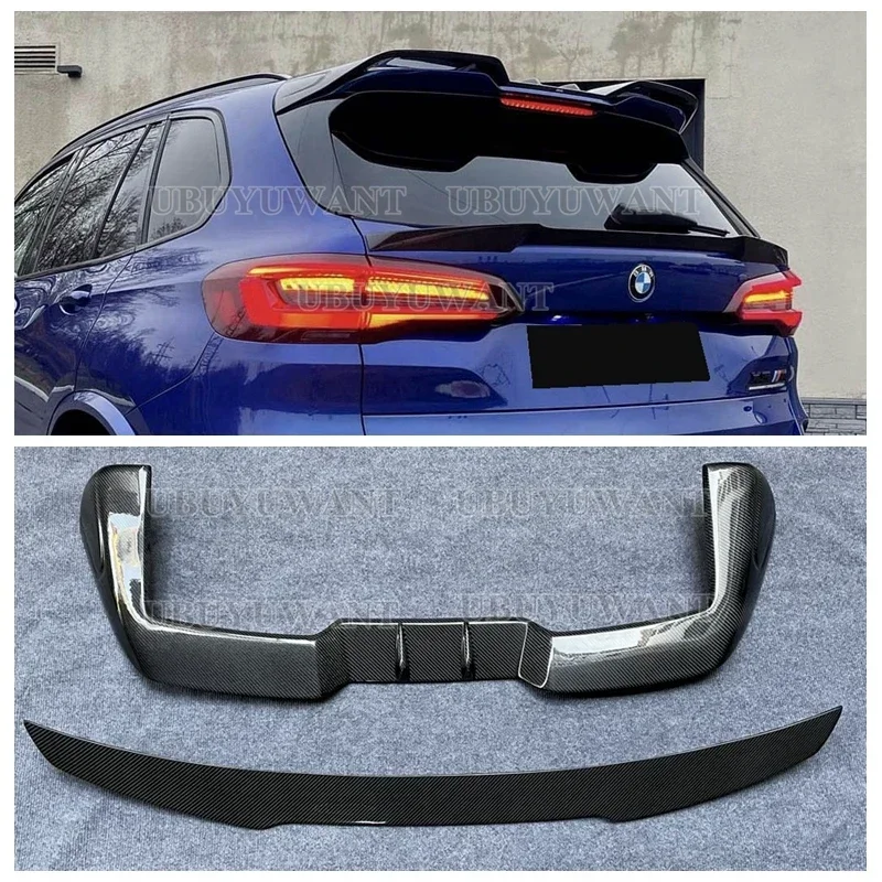 Alerón trasero de carbono para BMW X5M F95 2019-2024 - techo y medio - imagen 5
