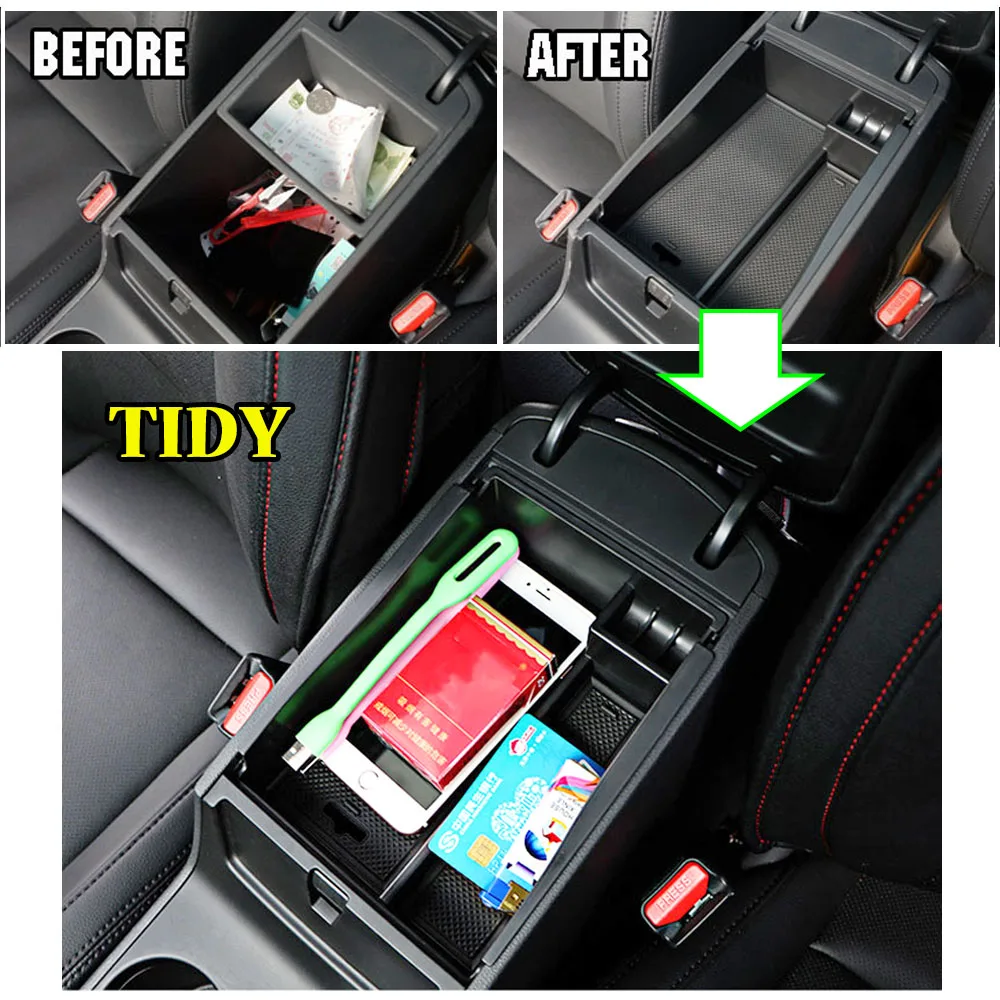Hyundai Tucson TL 2015-2019 Organizador de consola con reposabrazos - imagen 2