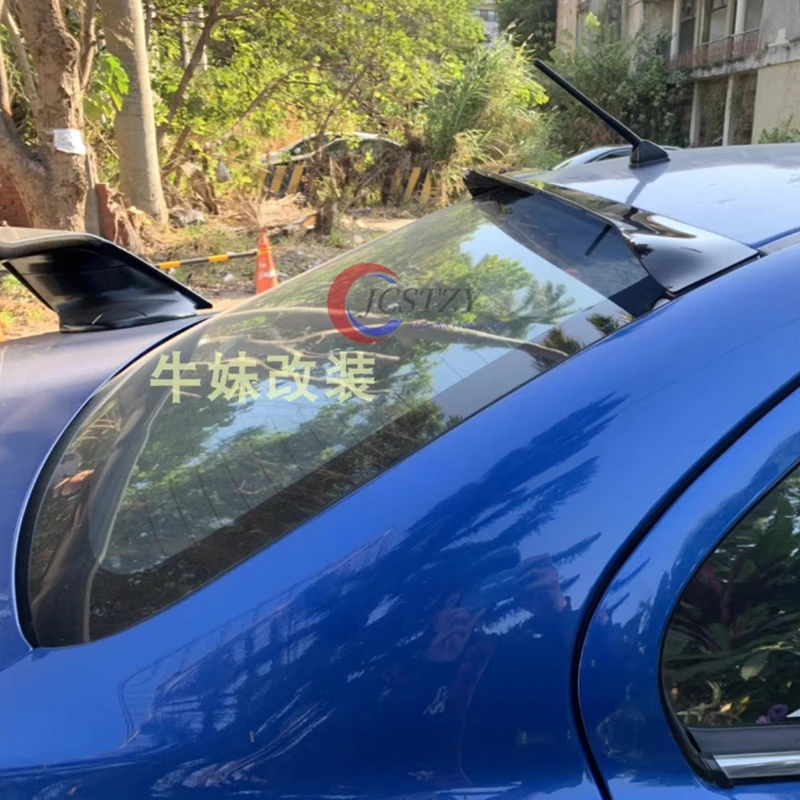 Alerón trasero de caja trasera ABS de alta calidad, visera de ala de parabrisas trasero para estilo de coche Mitsubishi Lancer EX 2010-2016 - imagen 4