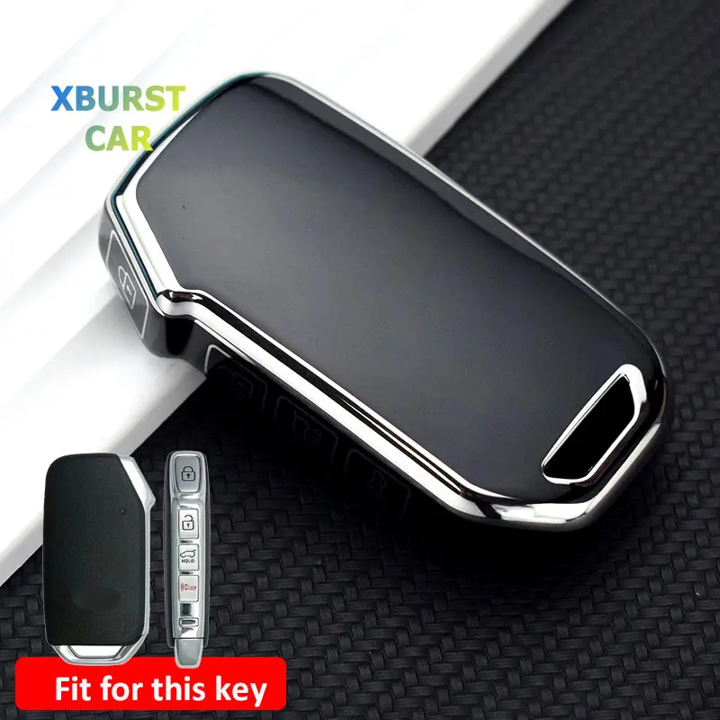 Funda TPU 4 botones para llave Kia Sorento, Sportage y K5