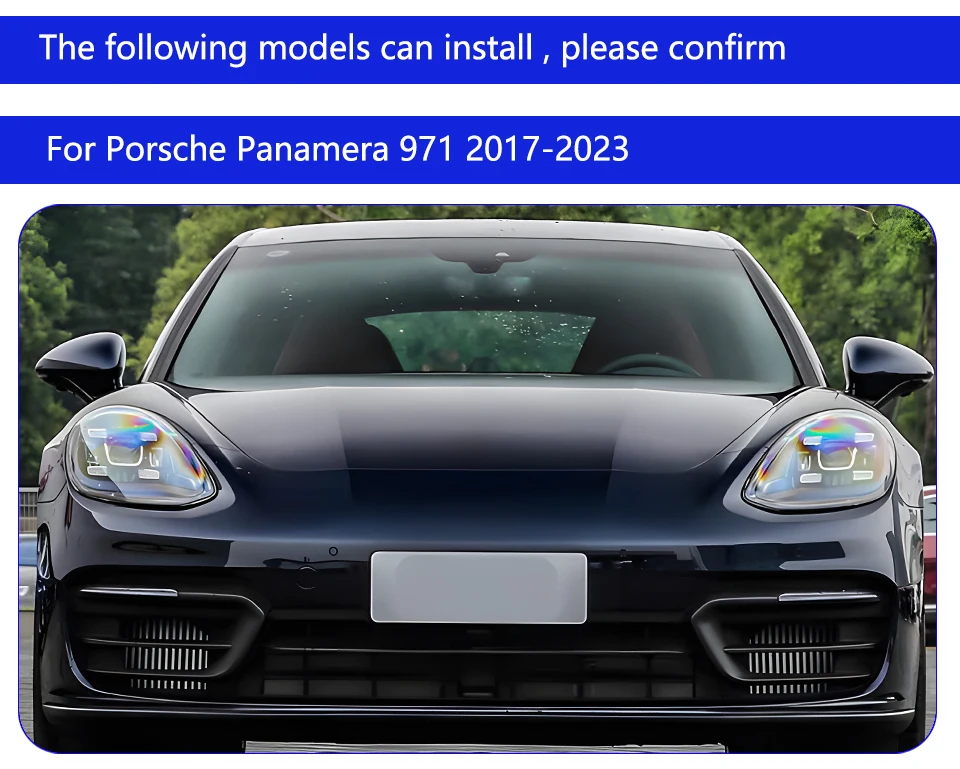 Resultado instalación faros Porsche