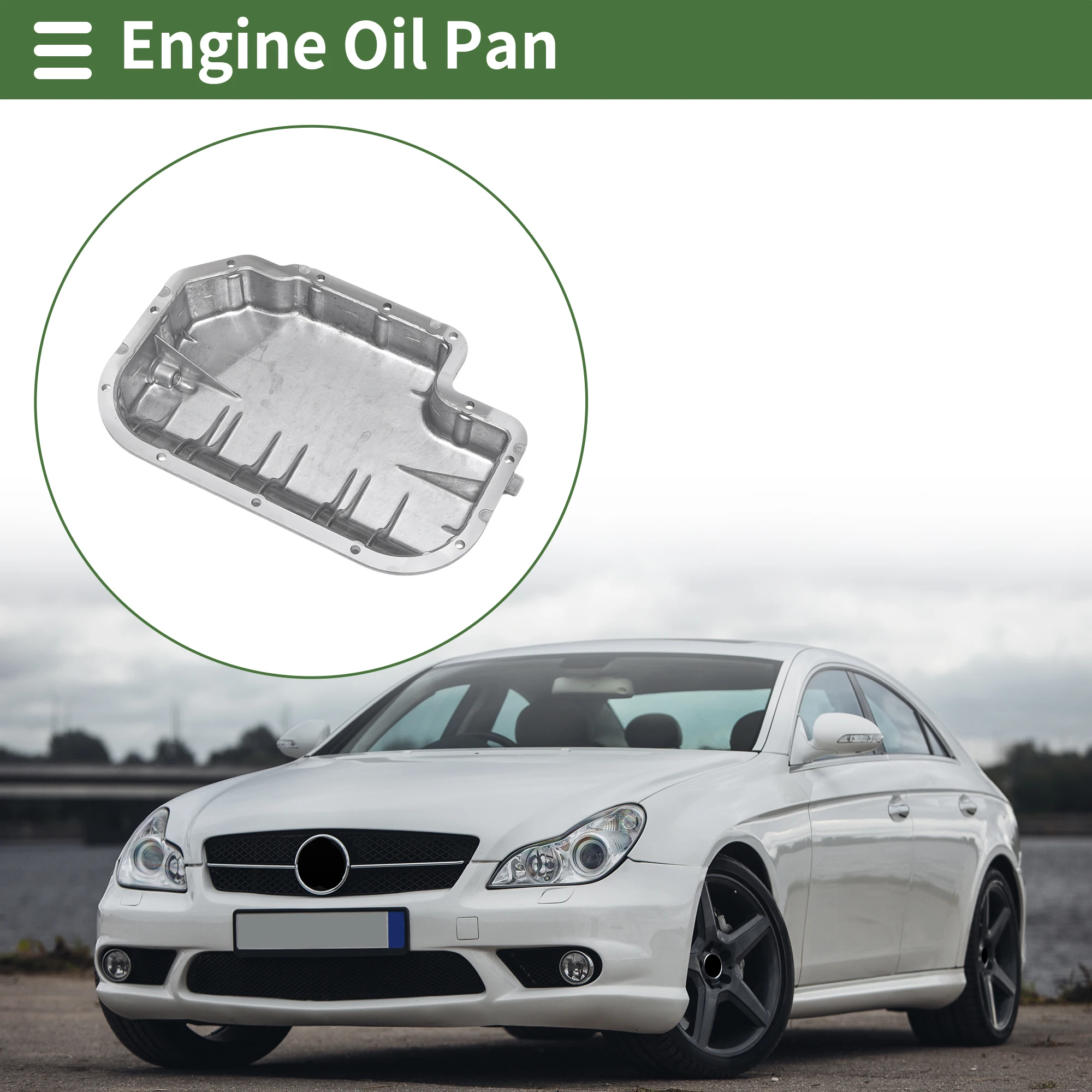 UXCELL A1120100628 Cárter de aceite Mercedes CL55 AMG V8 5.5L 2001-2006 - imagen 2