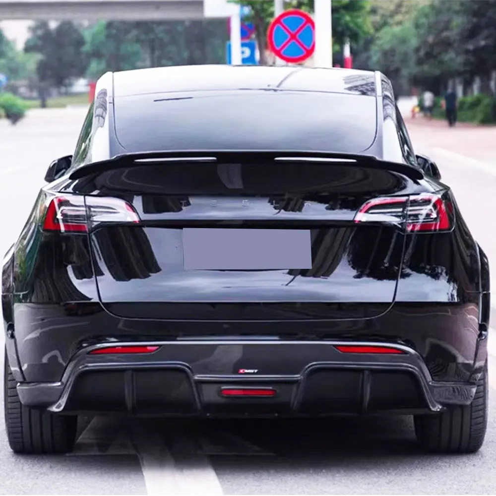Alerón Trasero de Fibra de Carbono para Tesla Model Y 2019-2023 - imagen 5