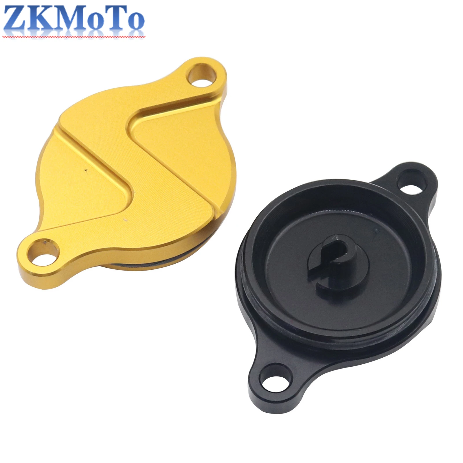 Tapa filtro aceite aluminio CNC para Suzuki RMZ250 RMZ450 2005-2019 - imagen 2