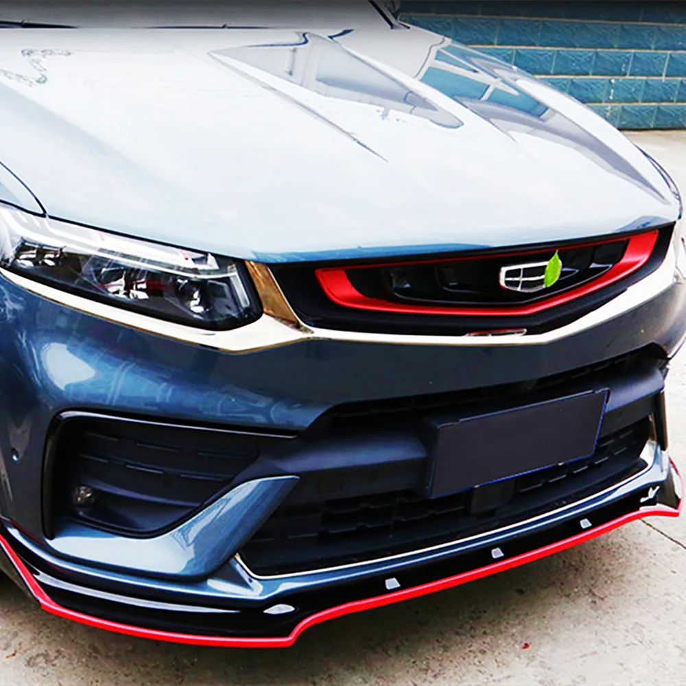 Para Geely Tugella Xingyue FY11 2019 20 21 kit de carrocería divisor de parachoques delantero de coche alerón difusor protector Tuning accesorios parte - imagen 4