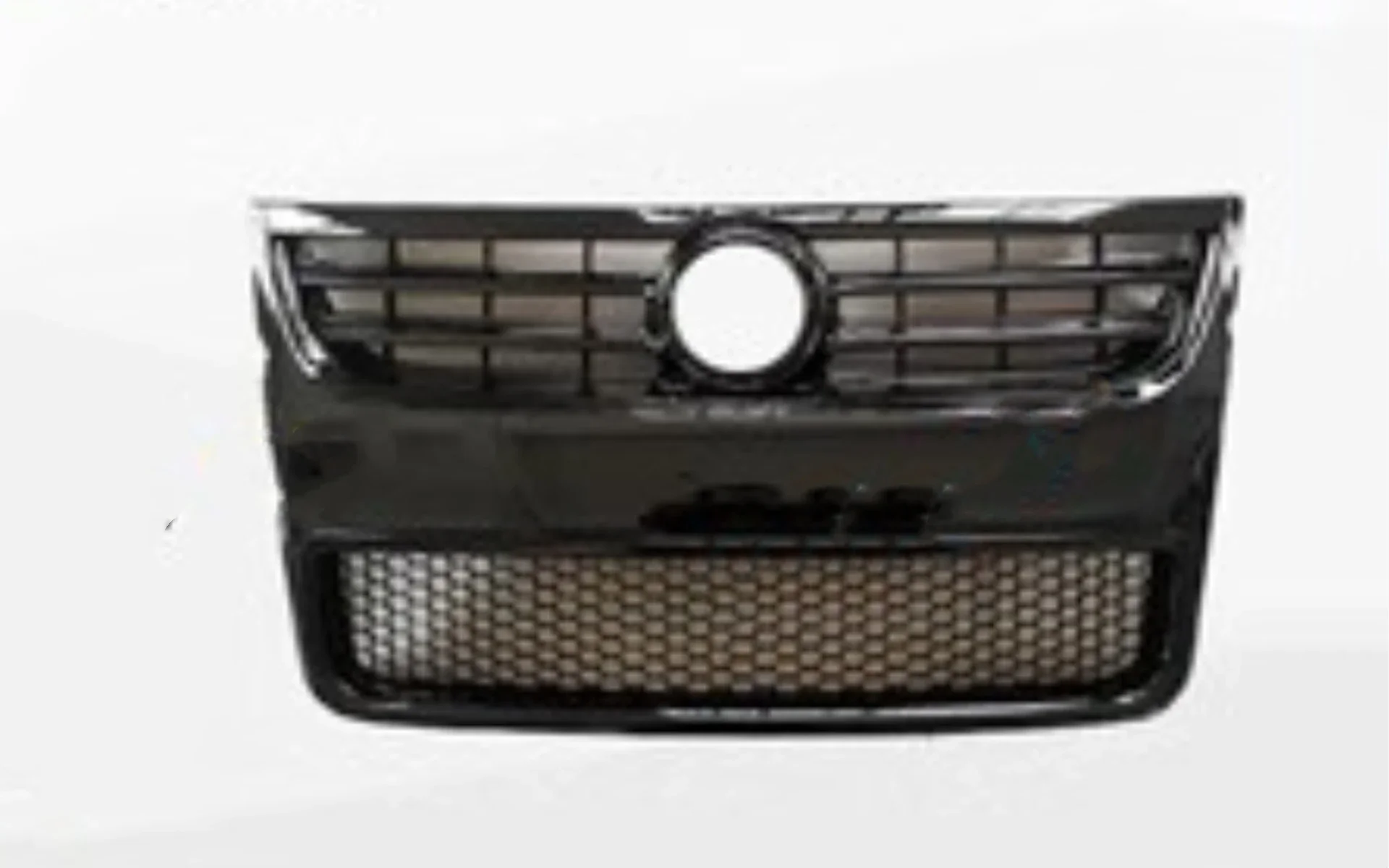 Rejilla superior de radiador negra para Volkswagen Touareg 2008-2010 - imagen 2