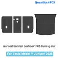 4PCS trunk mats