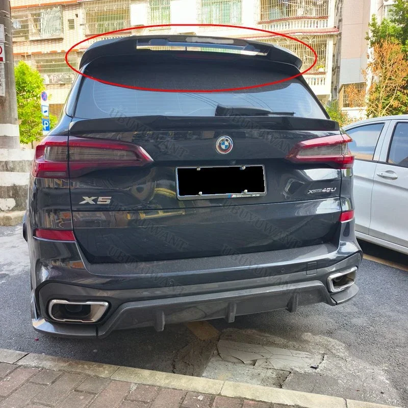 Alerón trasero estilo MP negro brillo para BMW X5 G05 2019-2023 - imagen 5