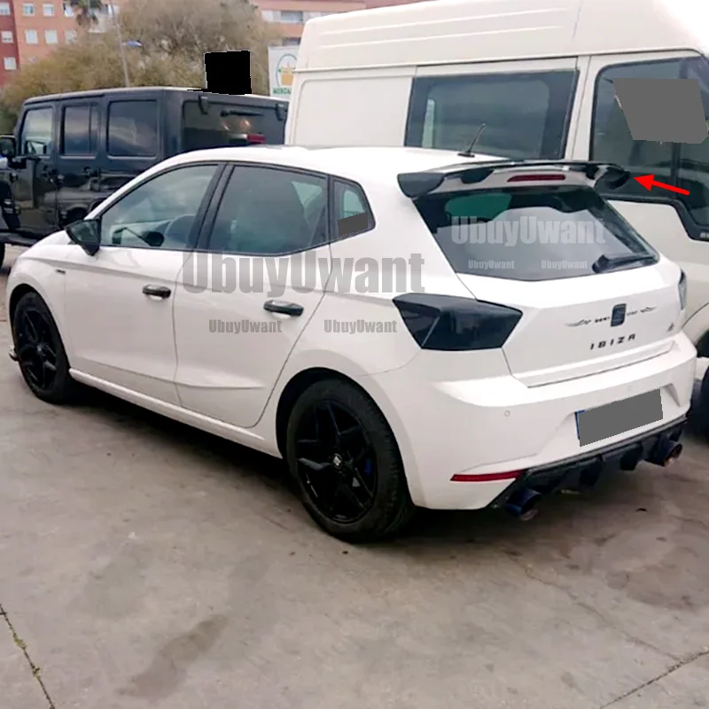 Alerón trasero de techo ABS para Seat Ibiza 6J 2008-2023 - imagen 2