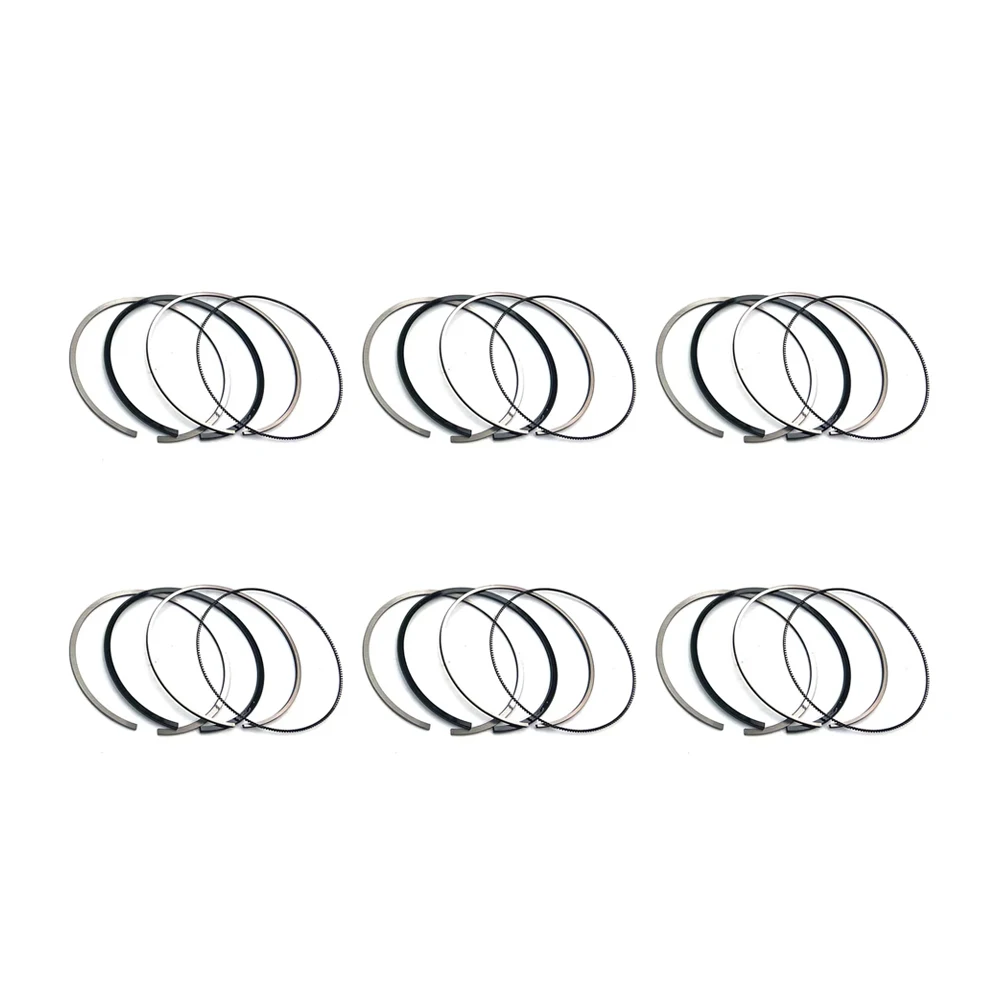 Juego de segmentos de pistón BMW N57D30A 3.0 diésel, OEM 11257811793 - imagen 2
