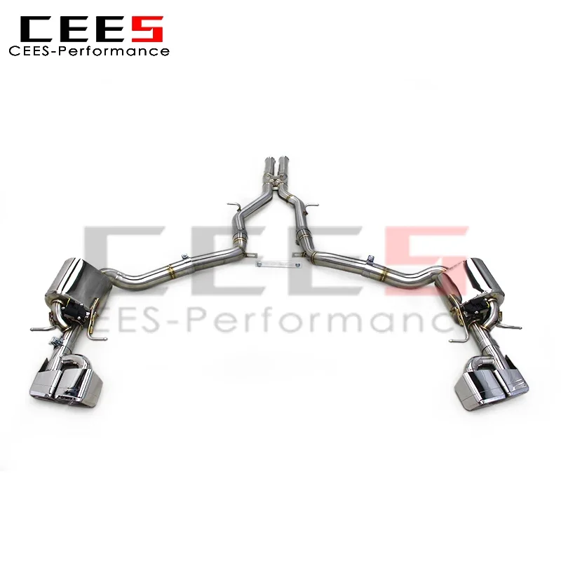 Kit Catback CEES Valvetronic tubular – Escape inox CLS63 AMG 5.5 V8 - imagen 3