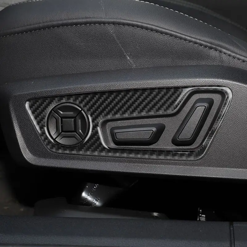 Cubierta embellecedora asiento fibra carbono Audi A6 C8 2019-2023