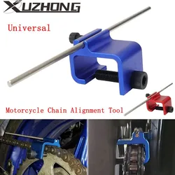Herramienta alineadora de cadena para moto, bicicleta y ATV