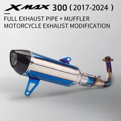 Escape completo R77 con DB Killer para Yamaha XMAX 250/300
