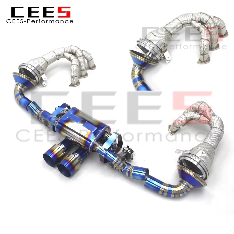 Ceees Catback completo para Porsche 911 (992) GT3 RS 4,0 SUS304