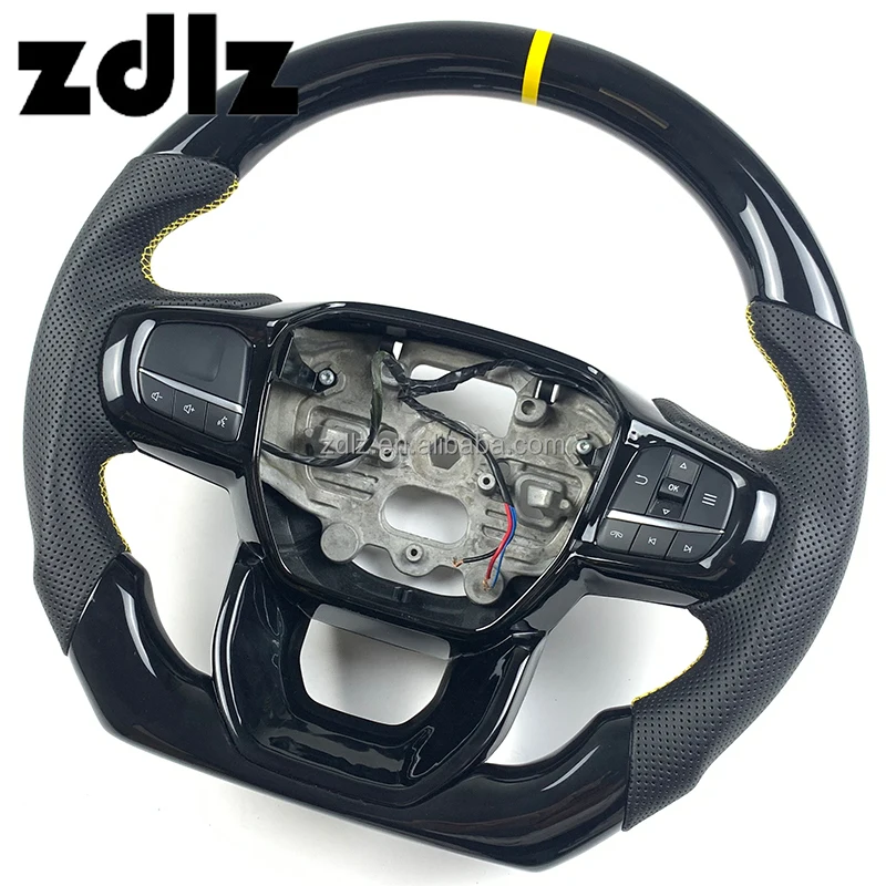 Volante de fibra de carbono para Ford Explorer 2010-2020 estilo Raptor - imagen 3