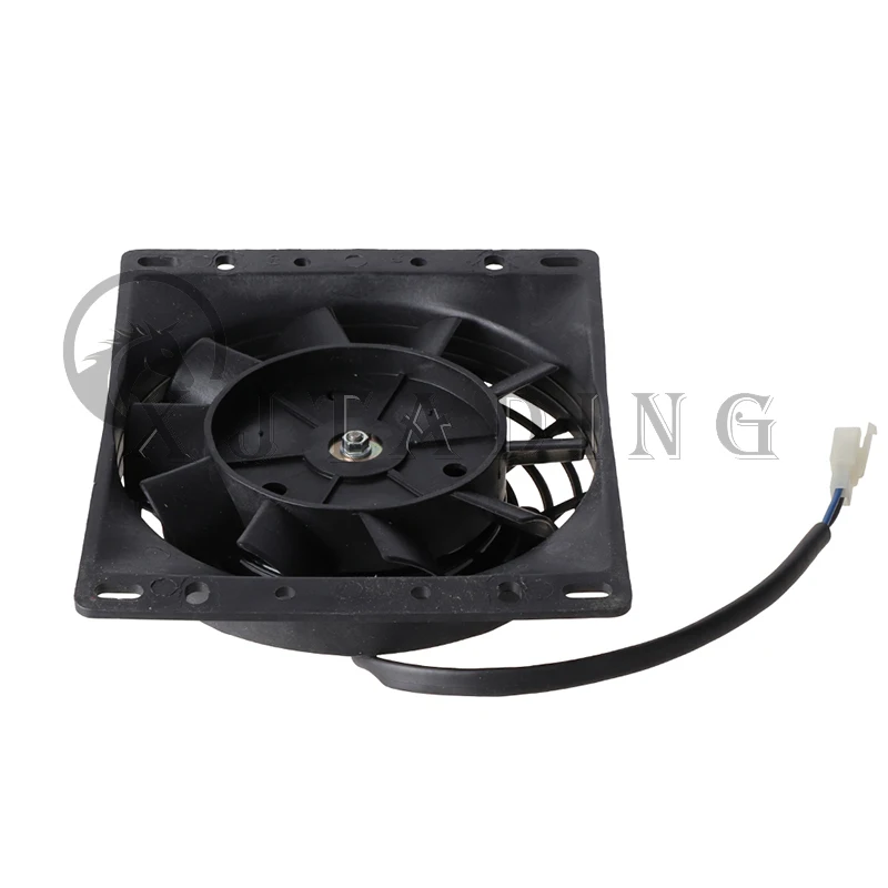 Enfriador de aceite con radiador de agua y ventilador para pit bike - imagen 4