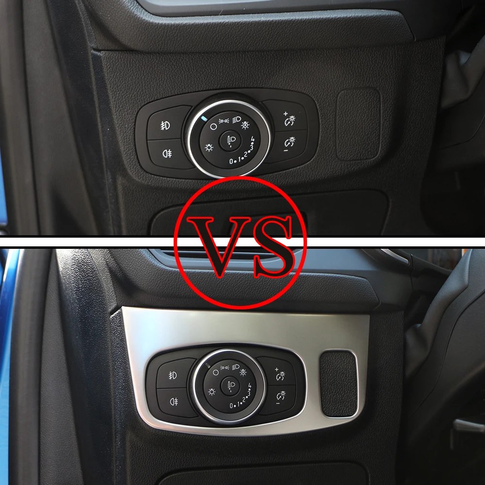 Cubierta decorativa para el interruptor de faros del Ford Focus MK4