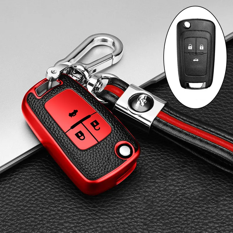 Funda TPU efecto cuero para llave Opel Astra, Corsa y Zafira - imagen 3