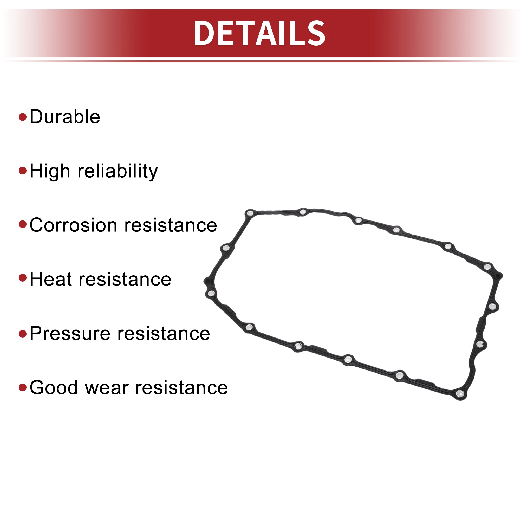 X Autohaux No.24260071 junta de cárter de aceite de filtro de transmisión de coche para Cadillac Escalade 2015-2017 para Cadillac ATS 2016-2019 - imagen 5