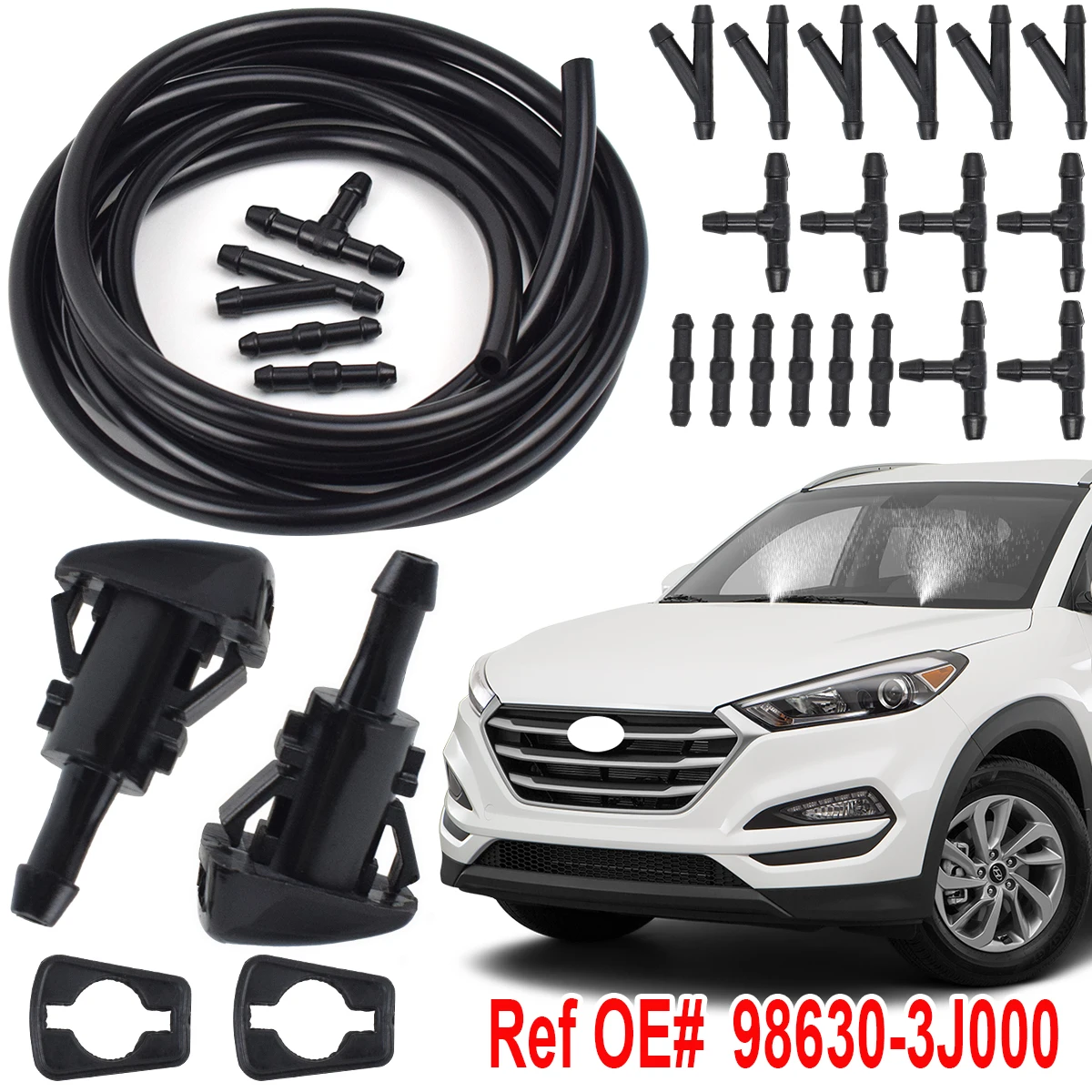98630-3J000 Boquillas limpiaparabrisas Hyundai Tucson Sonata Kia