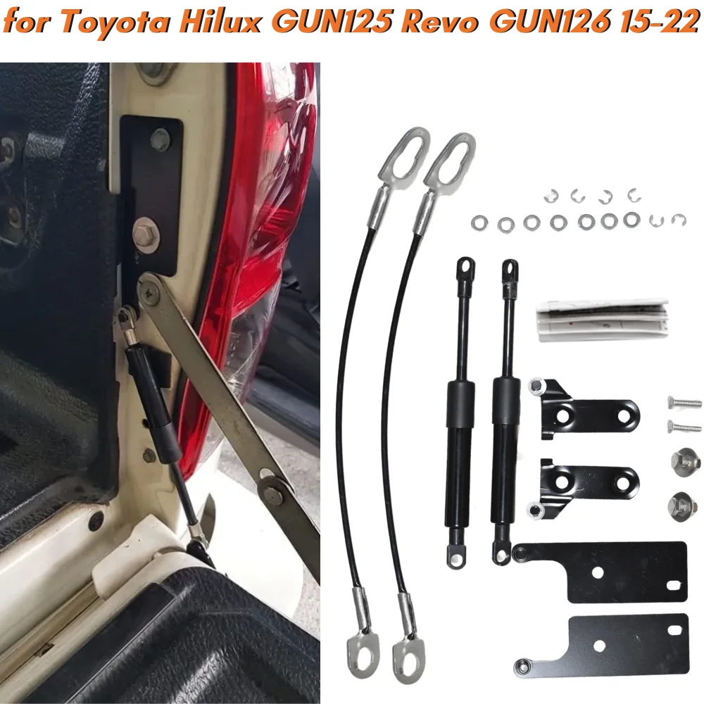 Puntales de gas para portón Toyota Hilux Revo 2015-2022