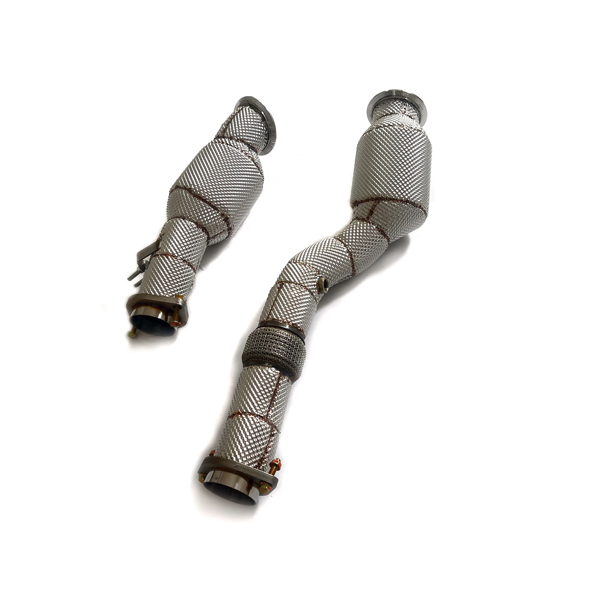 Bajante y tubo medio titanio ING para BMW M2 G87 N55 - imagen 2