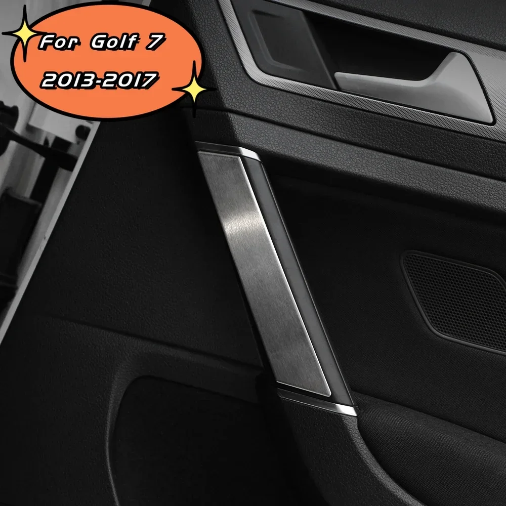 Embellecedor tirador puerta interior acero inoxidable VW Golf 7 - imagen 5