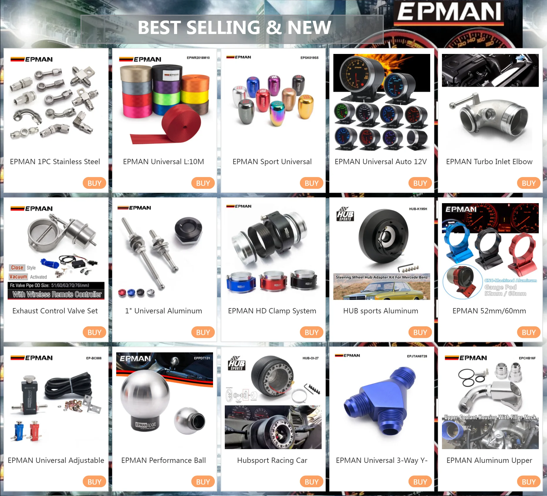 Epman Turbo Kit de tubo de retorno de aceite M8 44mm para turbocompresores T2 T25 T28 TB02 TB25 TB28 K14 K16 EPHBOV1036